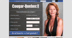 Desktop Screenshot of cougar-quebec.com